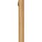 Ekena Millwork Balboa Slat Rough Sawn Bracket w/ Offset Brace, Western Red Cedar, 6"W x 44"D x 44"H BKT0604X44X44BOA06RWR - alternate 2
